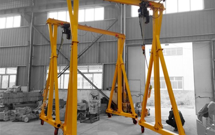 Mini Mobile Gantry Crane with Hoist