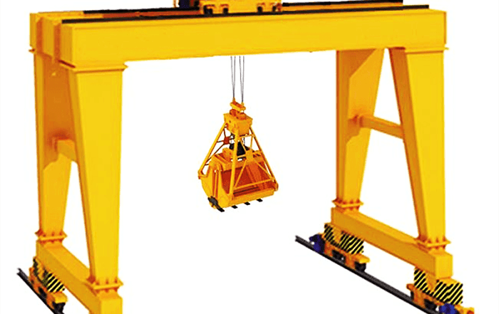 Grab Bucket Double Beam Gantry Crane