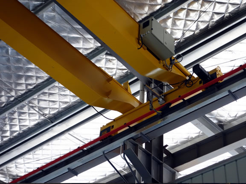 top running double beam overhead crane