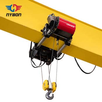 electric hoist for box girder type bridge crane