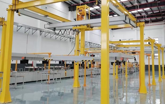 500kg small overhead crane 1000kg kbk crane workstation bridge crane