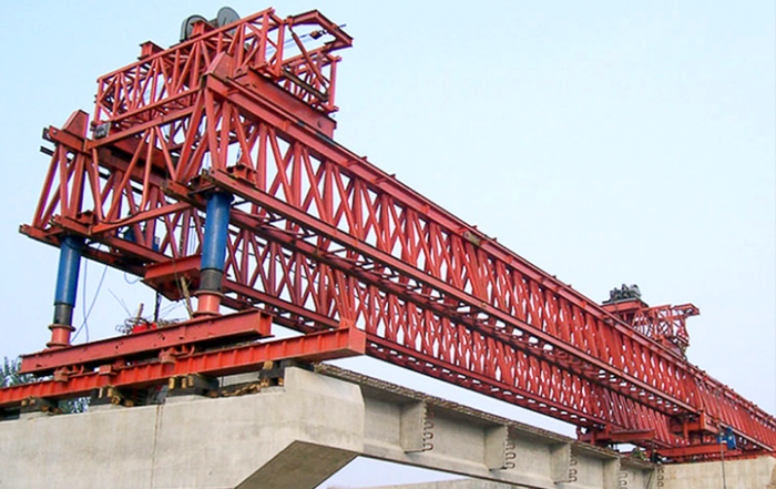 bridge beam launcher crane