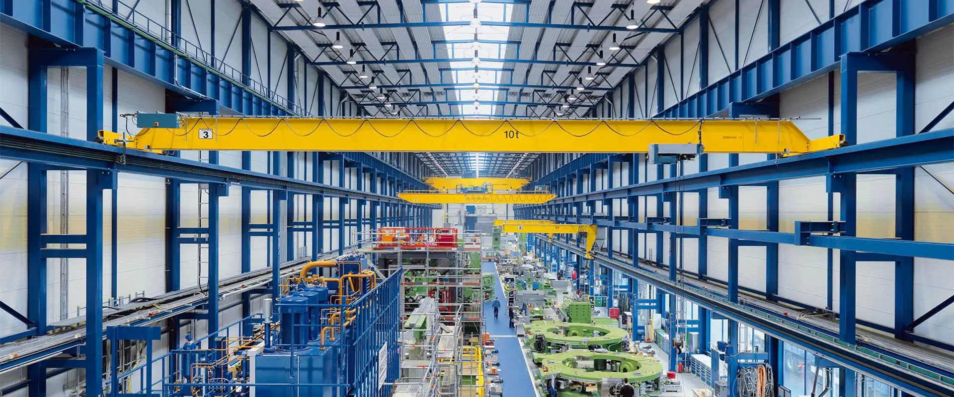 nybon 10t overhead crane