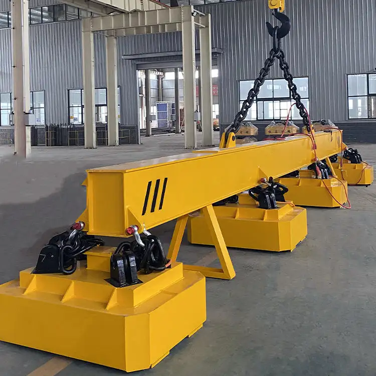 Electromagnetic lifting tools curved kbk crane for sale