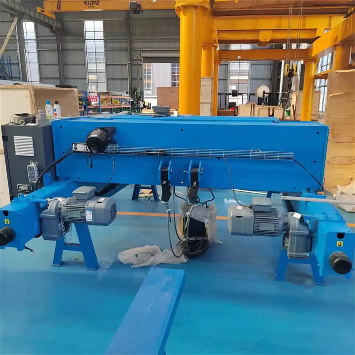 20t 12m European Double Girder Lifting Equipment Electric Wire Rope Hoist