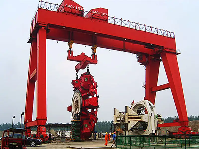 440Ton and 10 Ton Movable MG Type Gantry Crane