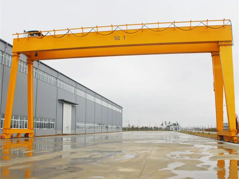 50Ton Heavy Duty Double Beam Outdoor Gantry Crane