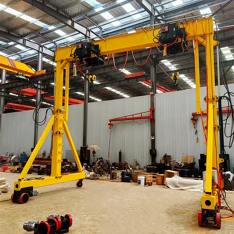 Double Hoist Portable Gantry Crane