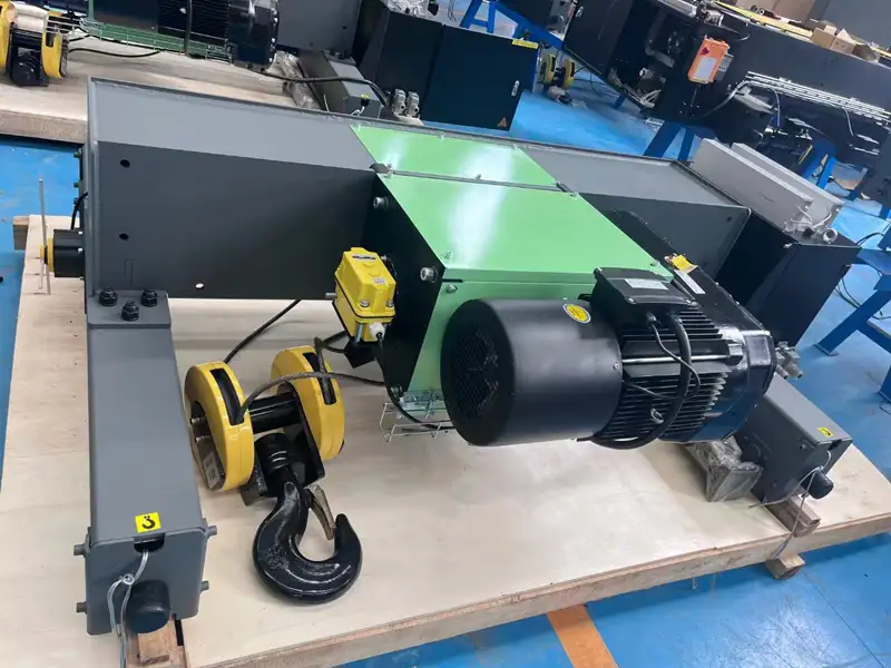 European Type Double Girder Electric Wire Rope Hoist