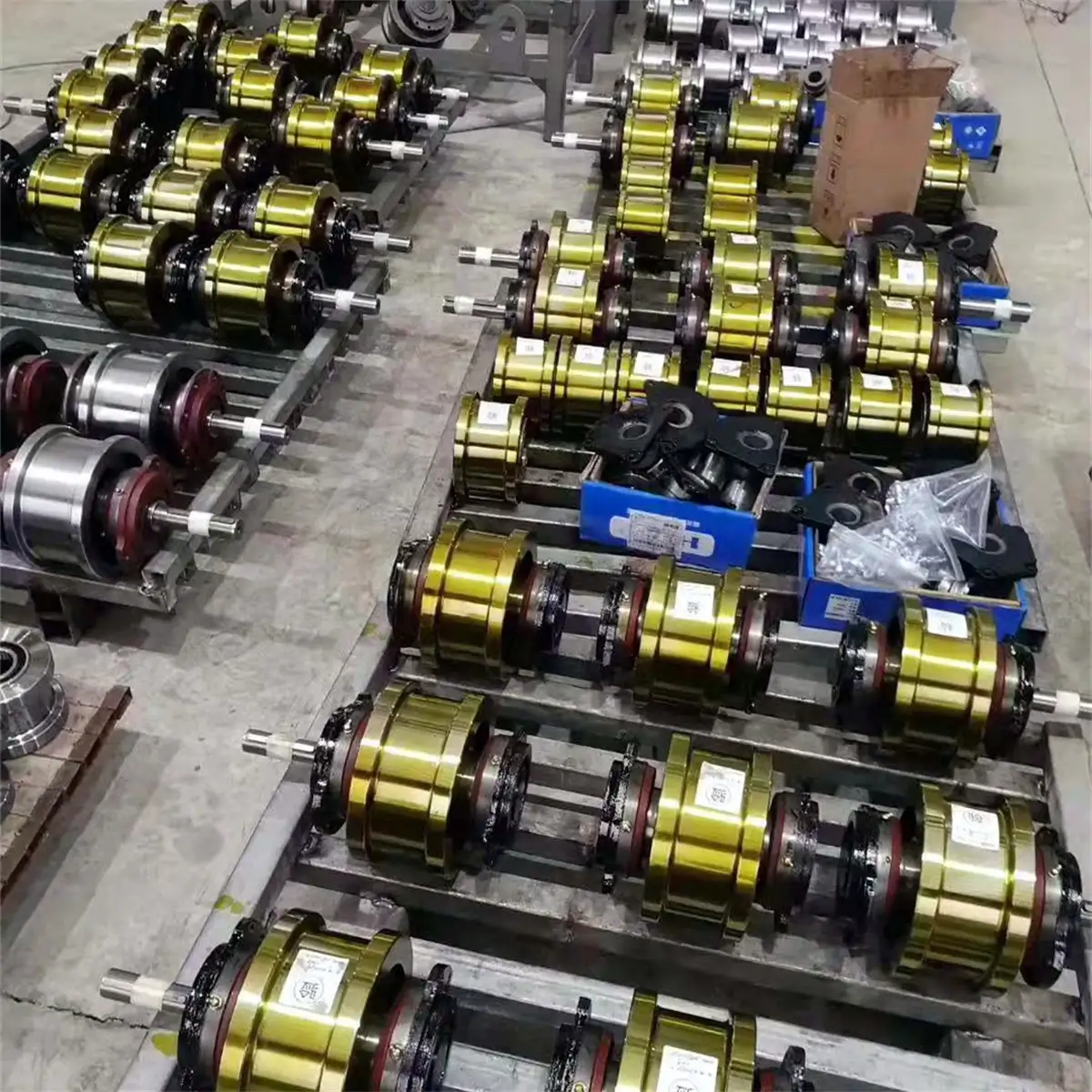 Forged Heat Treated Steel Wheels