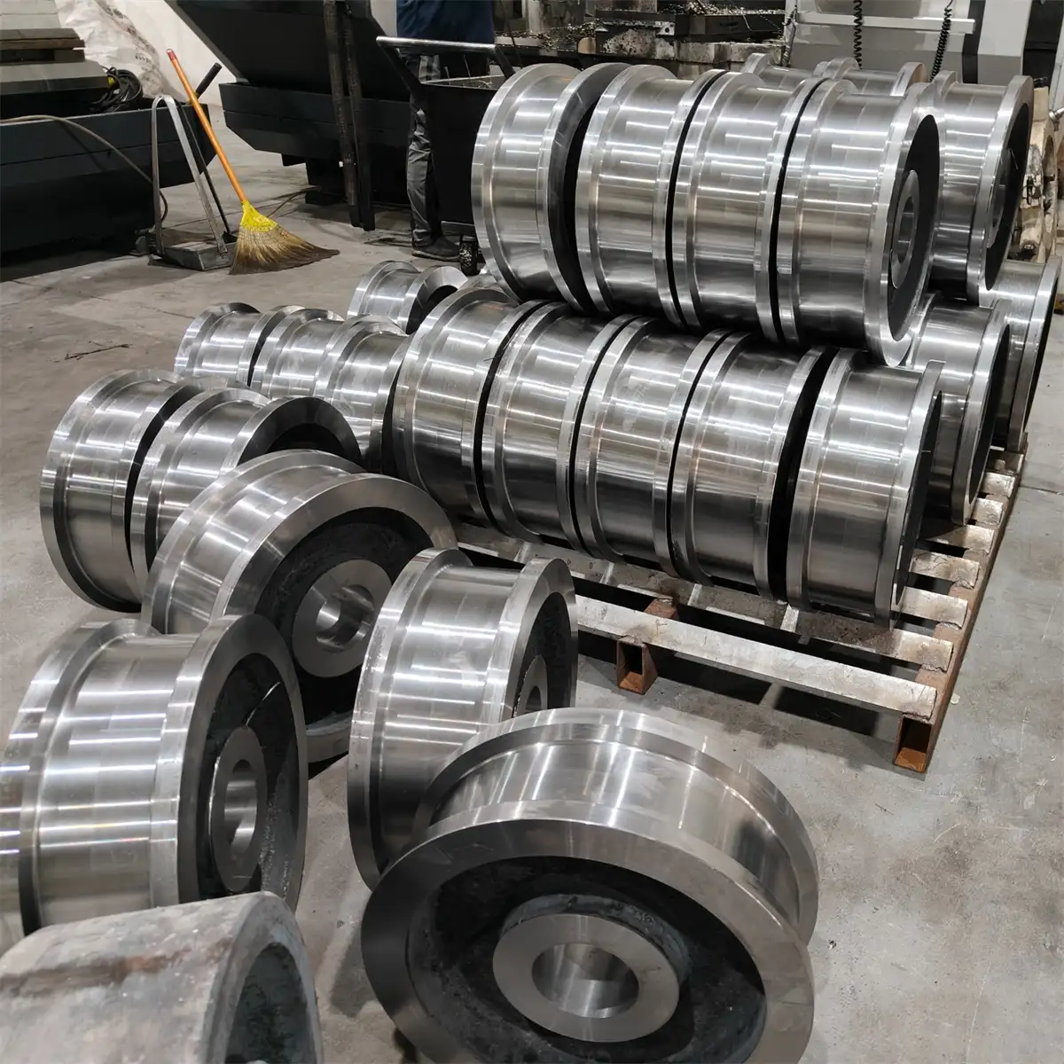 Forged Stainless Steel Crane Wheel