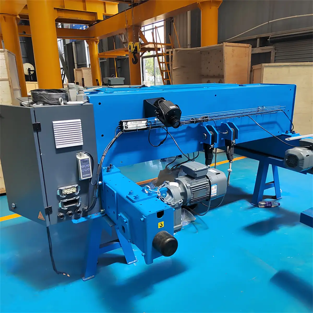 Low Headroom European Type Double Girder Electric Wire Rope Hoist