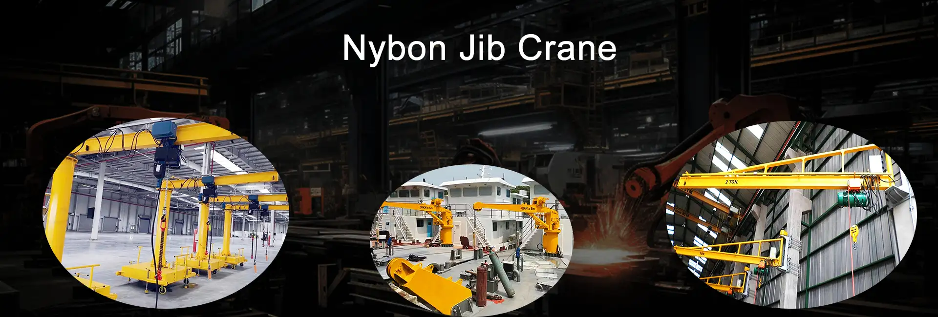 Nybon Jib Crane Banner