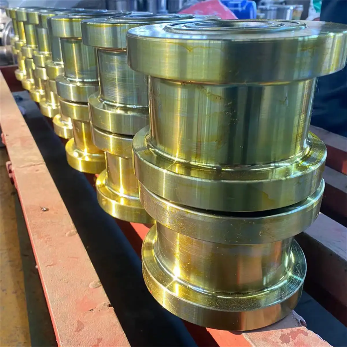 Steel Rail Wheel Forged Stainless Steel Crane Wheel