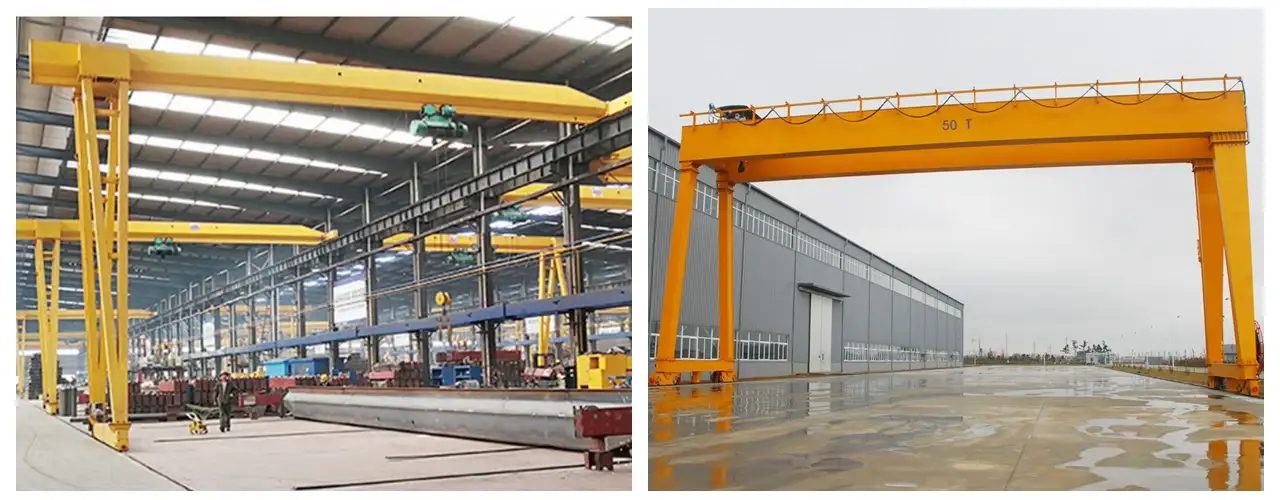 single girder gantry crane vs double girder gantry crane